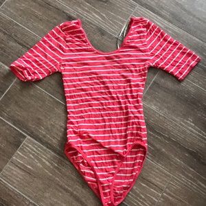 Forever 21 scoop back bodysuit, no snaps